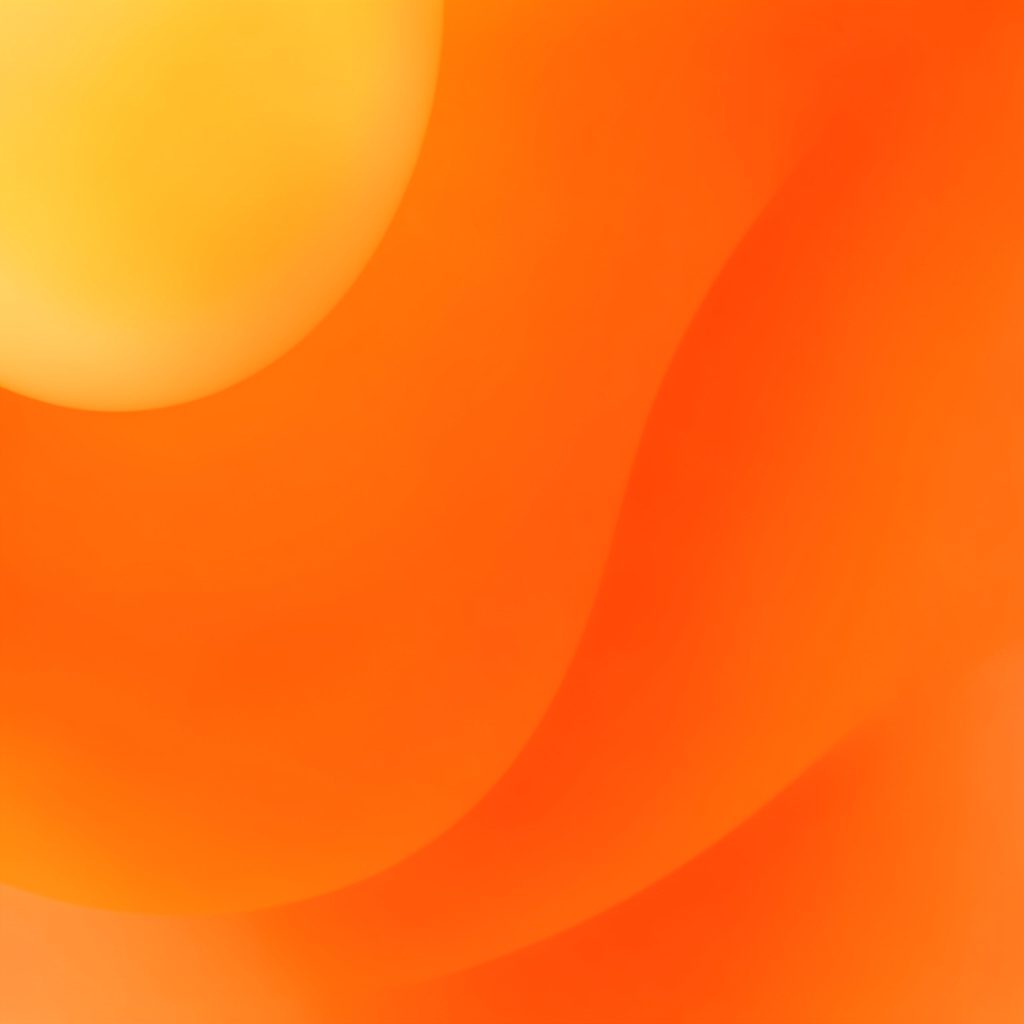 Abstract warm orange and charcoal gradient composition with soft blurred transitions, no figures or objects